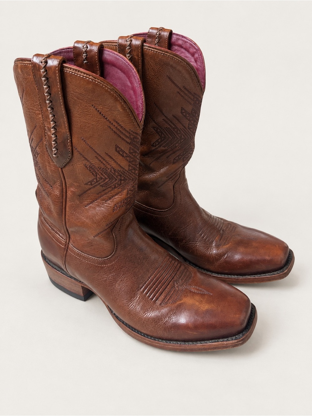 Chisos No.2 men’s cowboy boots in Whiskey
